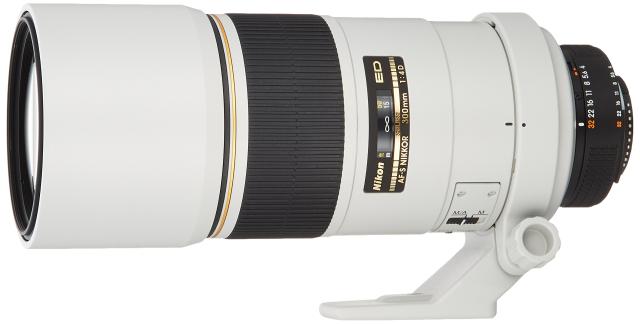 【中古】 ライトグレー_レンズのみ Nikon 単焦点レンズ Ai AF-S Nikkor 300mm f/4D IF-ED ライトグレー フルサイズ対応の通販は