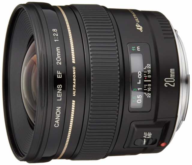 【中古】 Canon 単焦点レンズ EF20mm F2.8 USM フルサイズ対応