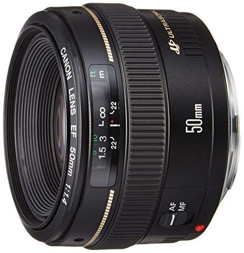 【中古】 Canon 単焦点レンズ EF50mm F1.4 USM フルサイズ対応