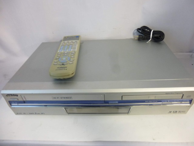 【中古】 JVCケンウッド ビクター DVDプレーヤー一体型VHSビデオ HR-DF3