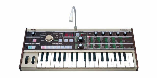 【中古】 本体のみ KORG アナログ モデリング シンセサイザー ボコーダー microKORG マイクロコルグ コンパクト 電池駆動可 37鍵 アダプ