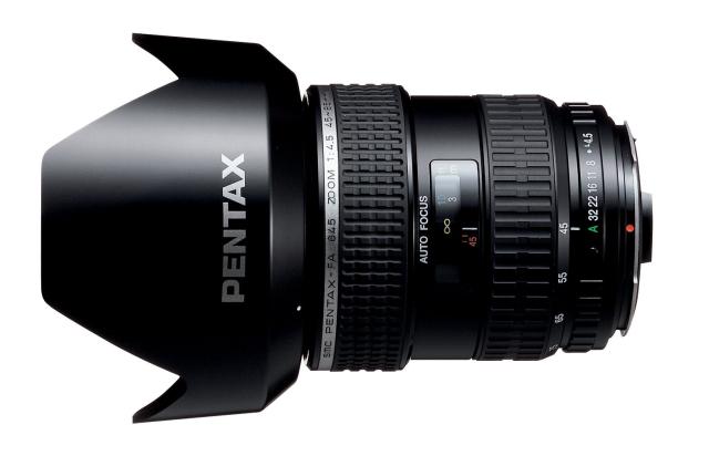 【中古】 PENTAX 標準~中望遠ズームレンズ FA645 45-85mmF4.5 645マウント 645サイズ・645Dサイズ 26725の通販は