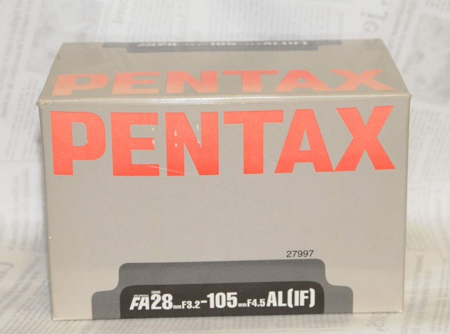 【中古】 PENTAX SMCP FA 28-105mm F3.2-4.5AL (SL)