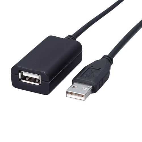 【中古】 エレコム USBケーブル 延長 USB2.0 (USB A オス to USB A メス) エクステンダー 5.0m USB2-EXA50