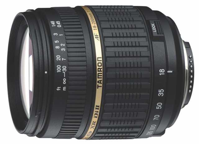 【中古】 ニコン TAMRON 高倍率ズームレンズ AF18-200mm F3.5-6.3 XR DiII ニコン用 APS-C専用 A14NII