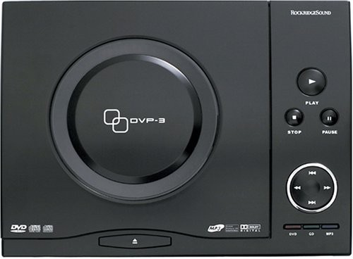 【中古】 ブラック ROCKRIDGESOUND コンパクトDVDプレーヤー DVP-3(BLACK)