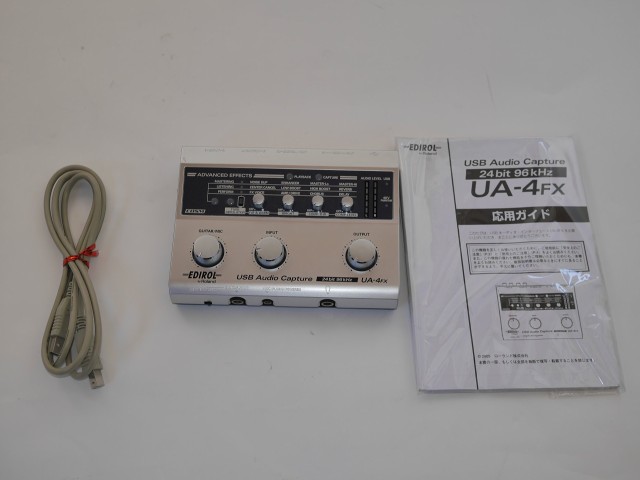 【中古】 EDIROL USB オーディオキャプチャー UA-4FX