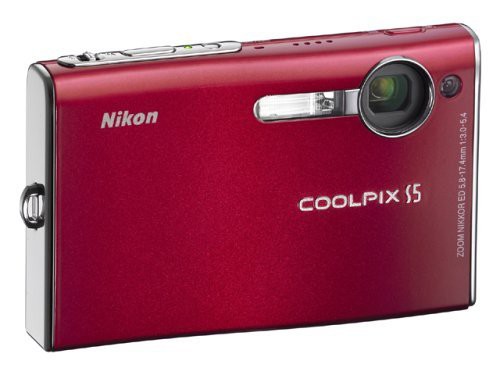 【中古】 レッド Nikon デジタルカメラ COOLPIX S5 レッド COOLPIXS5R