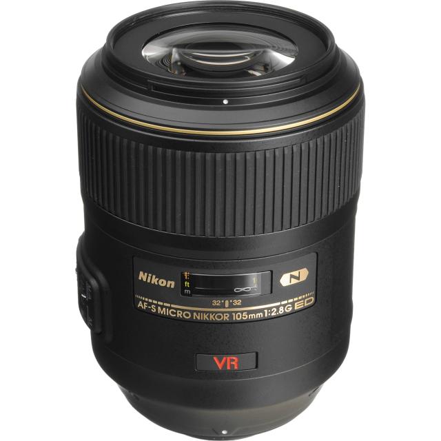 【中古】 Nikon 単焦点マイクロレンズ AF-S VR Micro Nikkor 105mm f/2.8 G IF-ED フルサイズ対応の通販は 42,655円