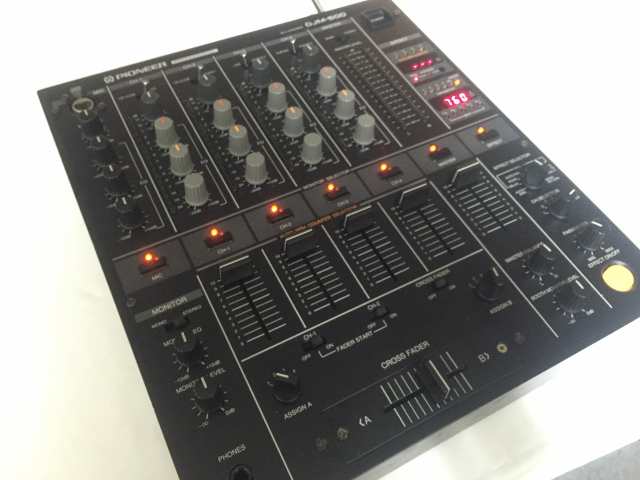 【中古】 パイオニア プロフェッショナル用DJミキサー DJM-500