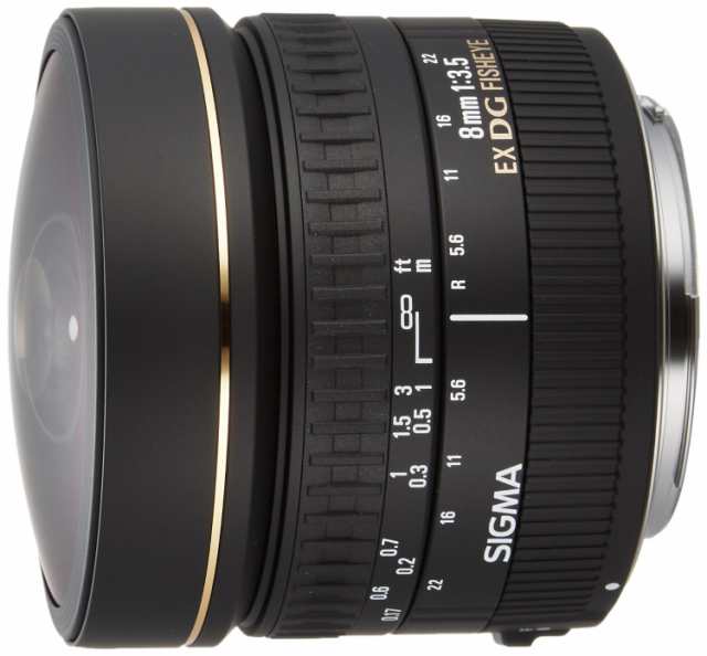 【中古】 ニコン シグマ(Sigma) SIGMA 単焦点魚眼レンズ 8mm F3.5 EX DG CIRCULAR FISHEYE ニコン周魚眼 フルサイズ対応 485597