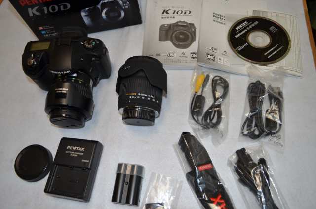 【中古】 レンズキット K10DLK PENTAX デジタル一眼レフカメラ K10D レンズキット K10DLK