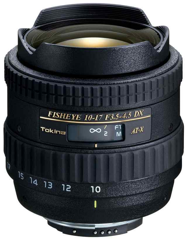 【中古】 単品_キヤノン用 Tokina 魚眼ズームレンズ AT-X 107 DX Fisheye 10-17mm F3.5-4.5 (IF) キヤノン用 APS-C対応