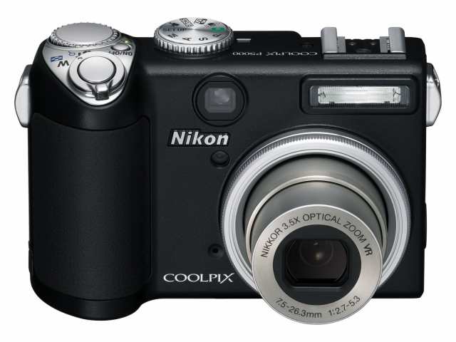 【中古】 ブラック Nikon デジタルカメラ COOLPIX(クールピクス) P5000 ブラック 1000万画素