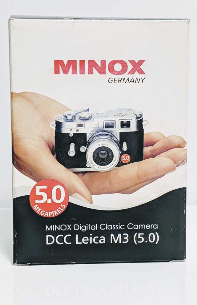 【中古】 MINOX デジタルカメラ ミノックス DCC Leica M3 (5.0) 500万画素 60302