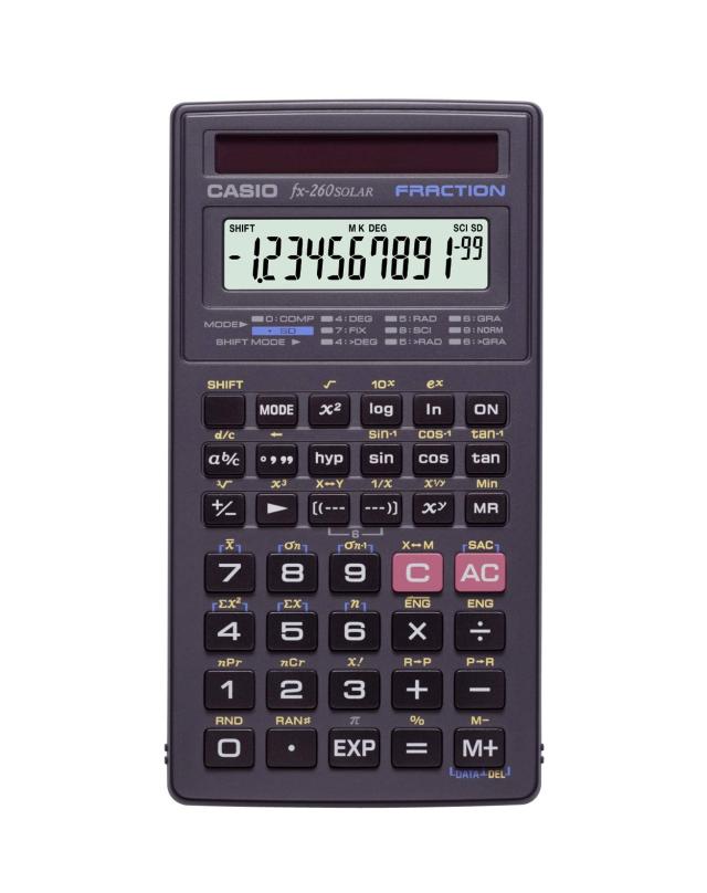 【中古】 Casio 260 fx 関数電卓の通販は