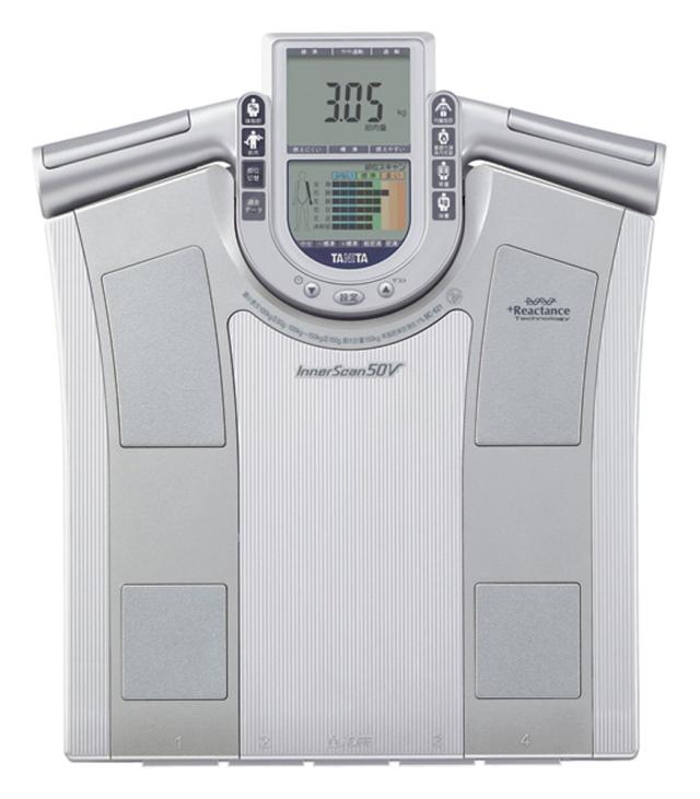 【中古】 TANITA 体組成計 左右部位別インナースキャン50V シャイニーシルバー BC-621-SSの通販は