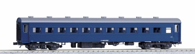 【中古】 スハ43ブルー KATO HOゲージ スハ43ブルー 改装形 1-551 鉄道模型 客車