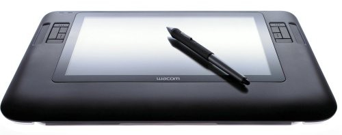 【中古】 Wacom 液晶タブレット 薄型17mm、12.1インチ液晶 画面にダイレクトに、ペンで描く Cintiq12WX DTZ-1200W/G0