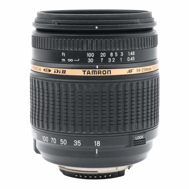 【中古】 TAMRON AF18-250mm F/3.5-6.3 Di II LD Aspherical [IF] Macro デジタル専用 AFモーター内蔵ニコン用 A18NII