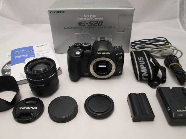 【中古】 OLYMPUS デジタル一眼レフカメラ E-520 レンズキット E-520KIT