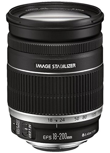 【中古】 Canon 望遠ズームレンズ EF-S18-200mm F3.5-5.6 IS APS-C対応