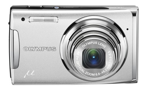 【中古】 シルバー OLYMPUS デジタルカメラ μ1060 (ミュー) シルバー μ1060 SLV