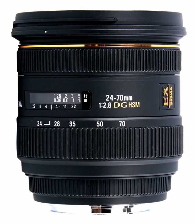 【中古】 SIGMA 標準ズームレンズ 24-70mm F2.8 IF EX DG HSM ソニー用 フルサイズ対応 571627