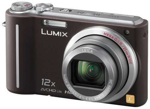 【中古】 ブラウン パナソニック デジタルカメラ LUMIX (ルミックス) TZ7 ブラウン DMC-TZ7-T