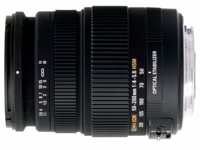 【中古】 シグマ 50-200mm F4-5.6 DC OS HSM ペンタックス用