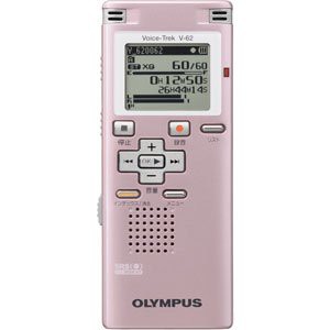 【中古】 ピンク OLYMPUS ICレコーダー Voice-Trek PNK ピンク V-62