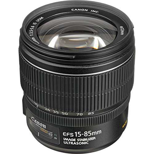 【中古】 Canon 広角ズームレンズ EF-S15-85mm F3.5-5.6 IS USM APS-C対応の通販は