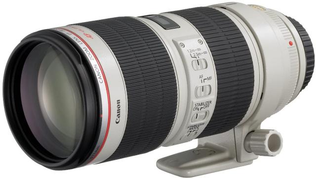 【中古】 レンズのみ Canon 望遠ズームレンズ EF70-200mm F2.8L IS II USM フルサイズ対応の通販は