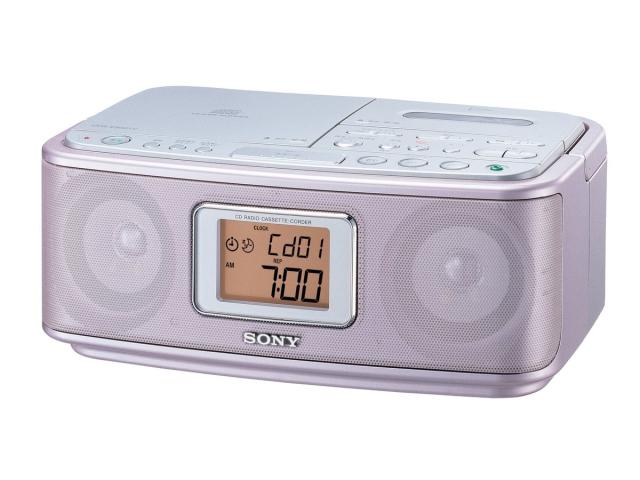 【中古】 ピンク ソニー CDラジオカセットレコーダー CFD-E501 : FM/AM対応 ピンク CFD-E501 Pの通販は