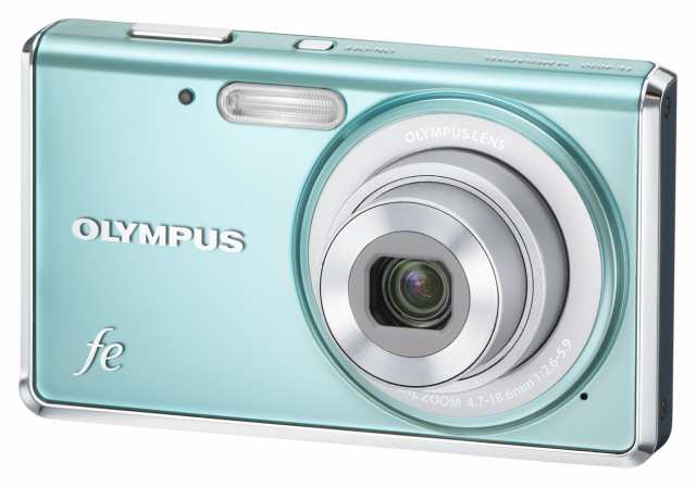 【中古】 ライトブルー OLYMPUS デジタルカメラ FE-4020 ライトブルー FE-4020 LBLの通販は 32,271円
