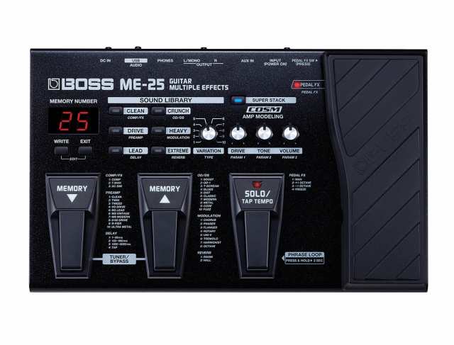 【中古】 BOSS Guitar Multiple Effects ギター用マルチ・エフェクター ME-25