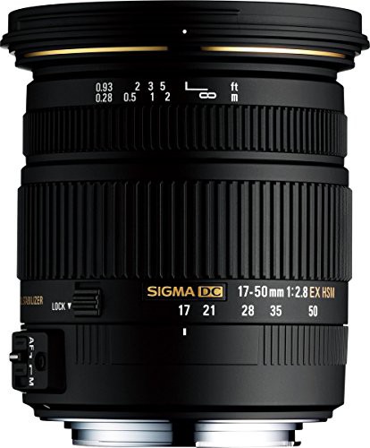 【中古】 通常版_ニコン用_単品 SIGMA 標準ズームレンズ 17-50mm F2.8 EX DC OS HSM ニコン用 APS-C専用 583552