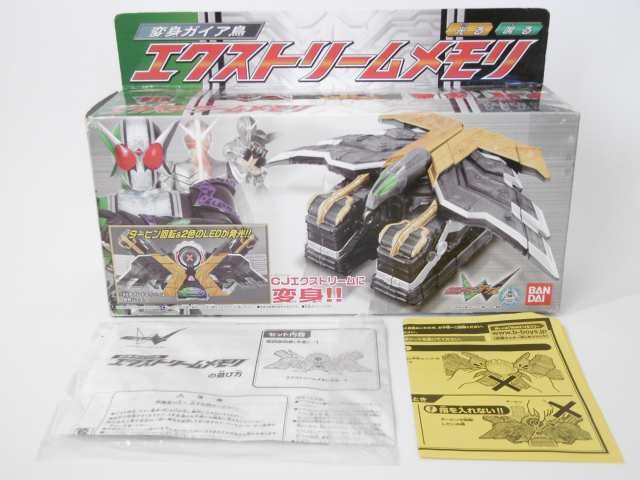【中古】 仮面ライダーW(ダブル) 変身ガイア鳥 エクストリームメモリの通販は