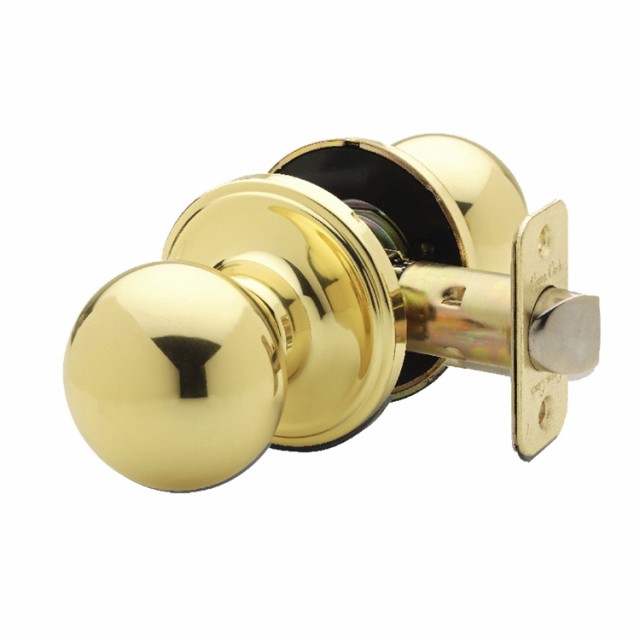 【中古】 Copper Creek BK2020PB Ball Passage Door Knob， Polished Brass by Copper Creek