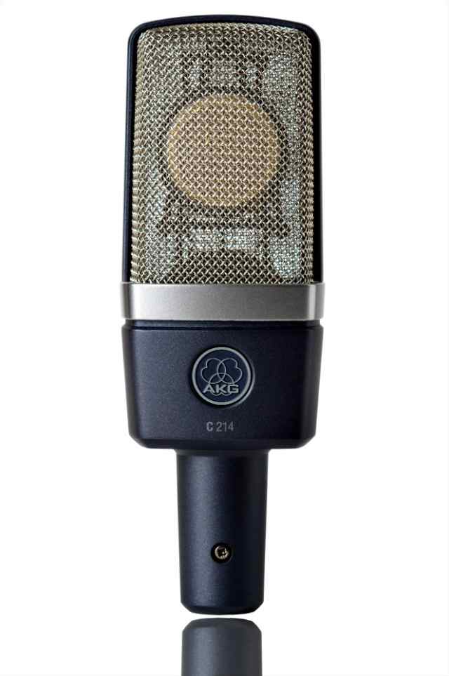 【中古】 単品 AKG C214 コンデンサーマイク 正規輸入品