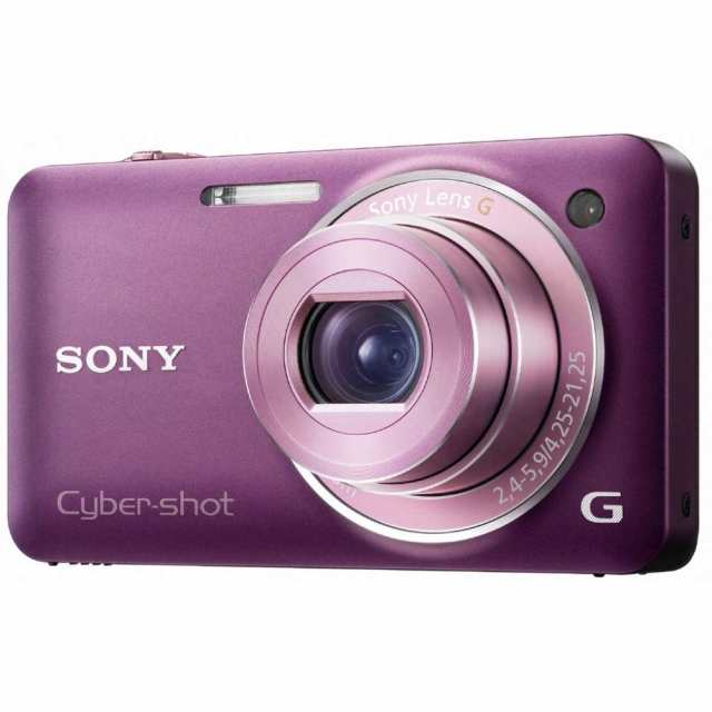 【中古】 バイオレット ソニー SONY デジタルカメラ Cybershot WX5 (1220万画素CMOS/光学x5) バイオレット DSC-WX5/V