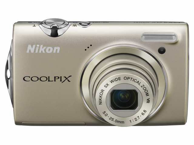 【中古】 ウォームシルバー Nikon デジタルカメラ COOLPIX (クールピクス) S5100 ウォームシルバー S5100SL 1220万画素 光学5倍ズーム 広