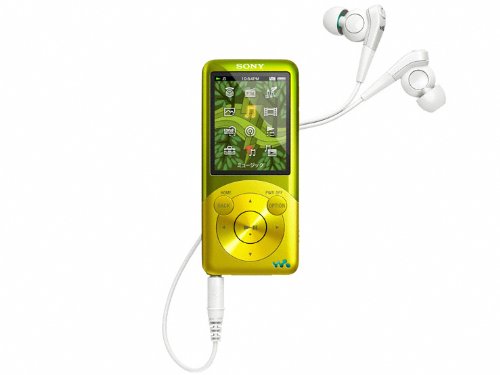 【中古】 ライムグリーン SONY ウォークマン Sシリーズ [メモリータイプ] 16GB ライムグリーン NW-S755/Gの通販は 9,205円