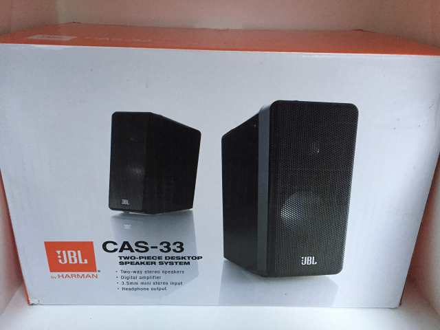 【中古】 JBL 2chスピーカー アンプ内蔵 CAS33【国内正規品】