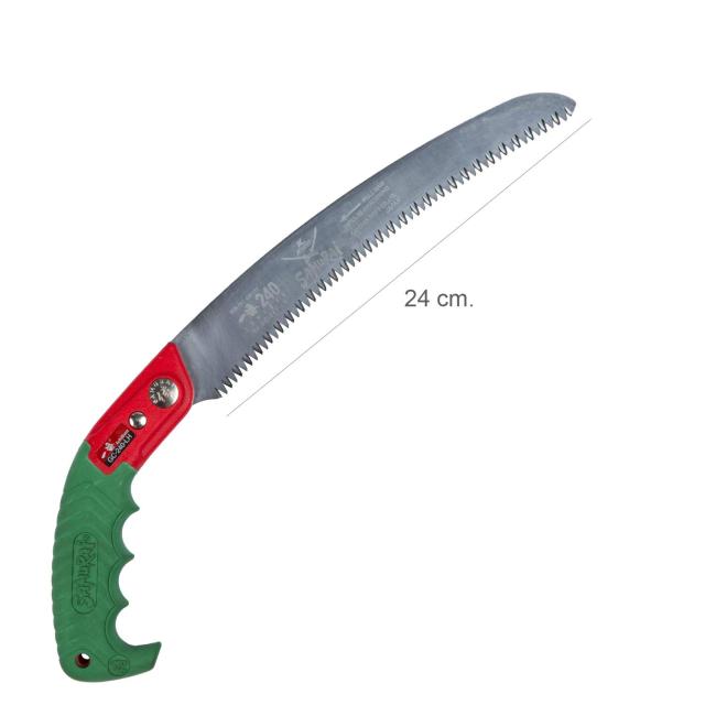 【中古】 SAMURAI サムライ 特許曲刃鋸 替刃式 (鞘付) 一番 荒目 240mm GC-240-LHの通販は 11,373円