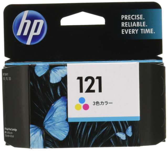 【中古】 HP 121 純正 プリントカートリッジ カラー CC643HJ