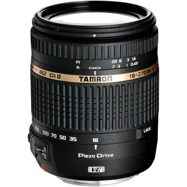【中古】 キヤノン用VC_レンズ単体 TAMRON 高倍率ズームレンズ 18-270mm F3.5-6.3 DiII VC PZD キヤノン用 APS-C専用 B008Eの通販は 24,703円