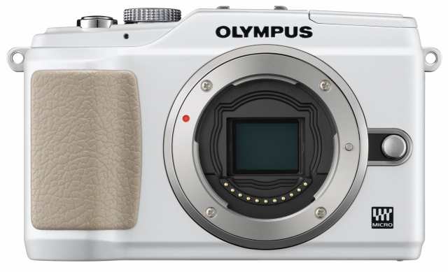 【中古】 ホワイト_ボディ OLYMPUS ミラーレス一眼 E-PL2 ボディ ホワイト E-PL2 BODY WHT