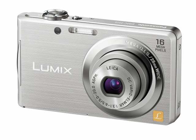 【中古】 シルバー パナソニック デジタルカメラ LUMIX FH5 シルバー DMC-FH5-S