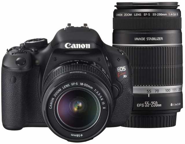 【中古】 ダブルズームキット Canon デジタル一眼レフカメラ EOS Kiss X5 ダブルズームキット EF-S18-55ｍｍ/EF-S55-250ｍｍ付属 KISSX5-